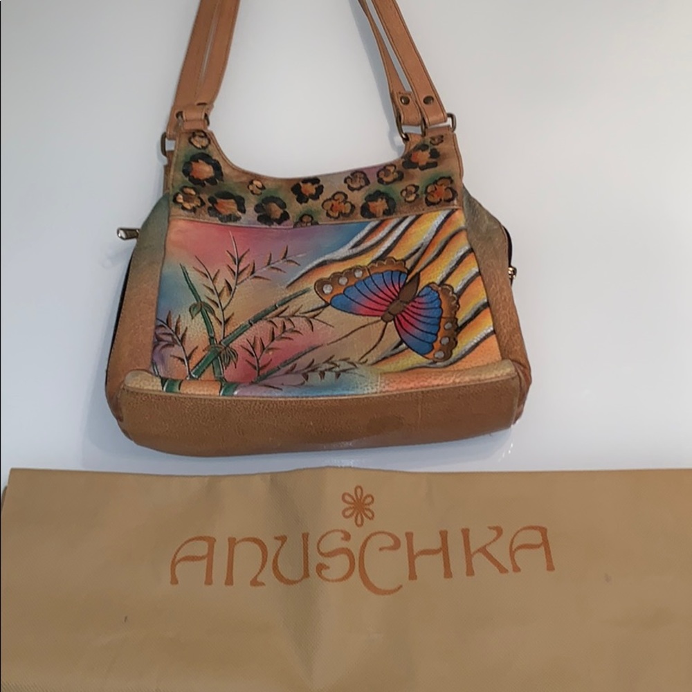 Anuschka hand painted purse